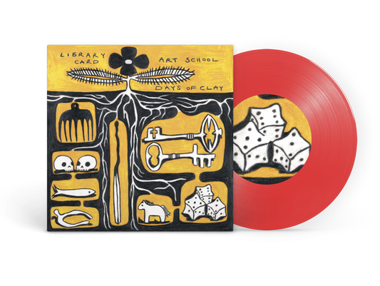 Library Card – Art School / Days of Clay (7" vinyl)